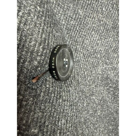 BOSS Hugo Boss Grey Car Coat Men's Sz. 38R - Picture 2 of 10